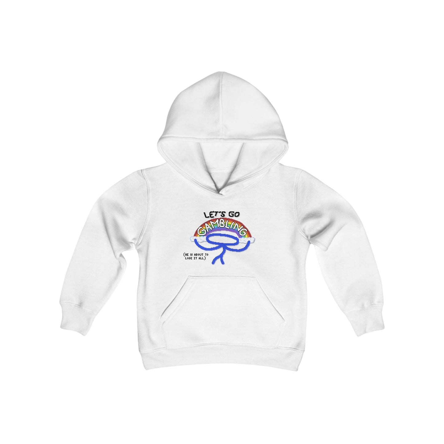 kids LET'S GO GAMBLING hoodie