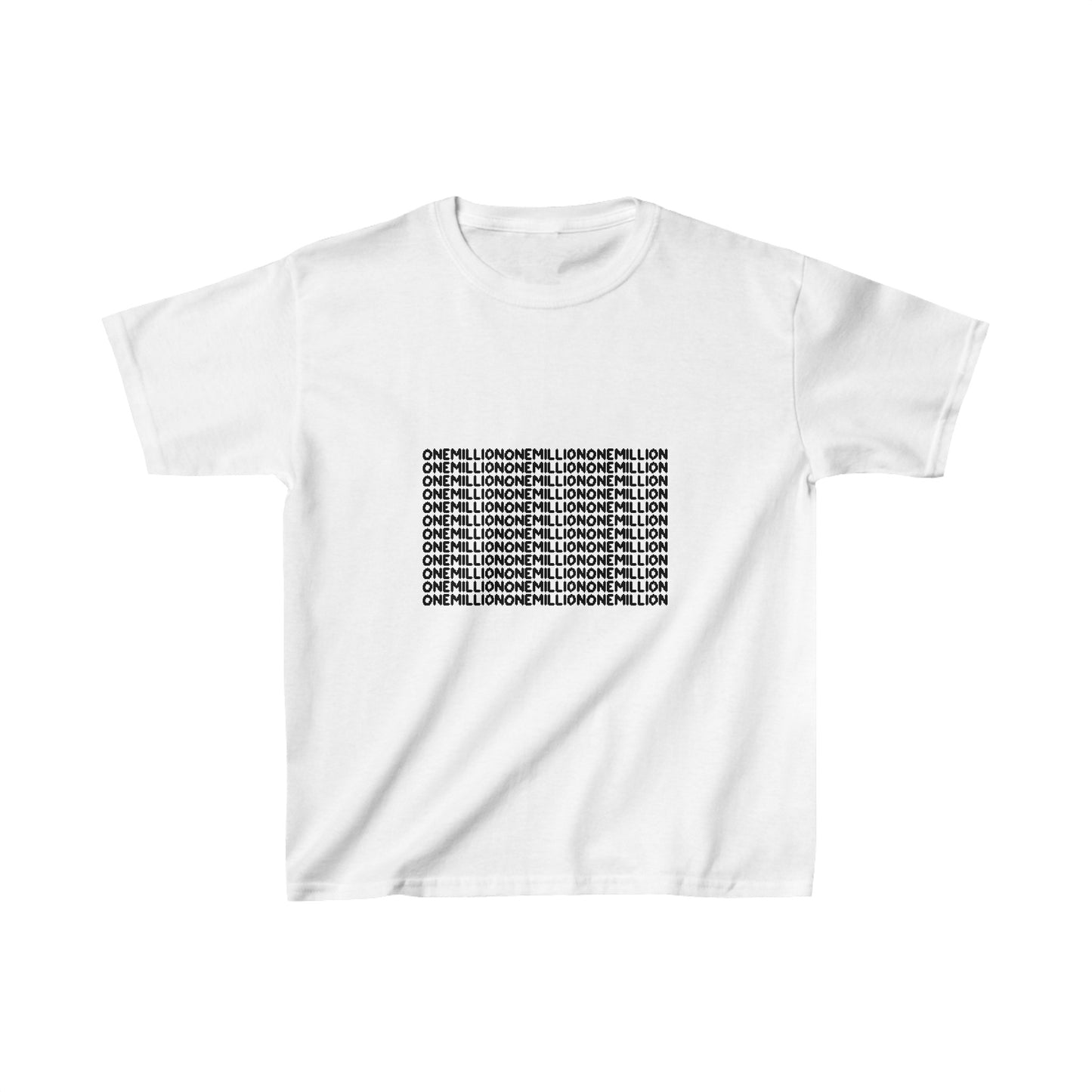 kids one million shirt