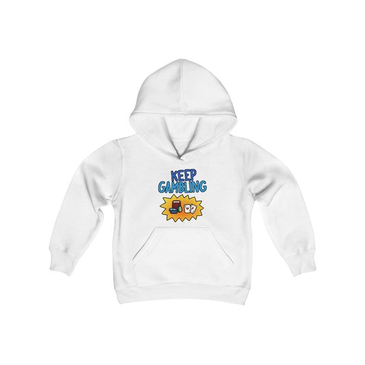 kids keep gambling hoodie