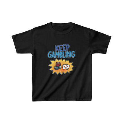 kids keep gambling shirt