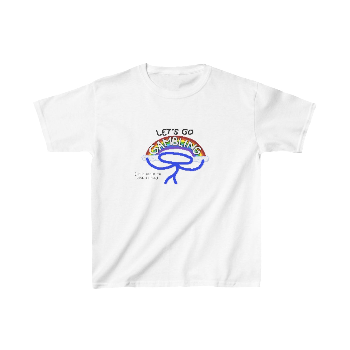 kids LET'S GO GAMBLING shirt